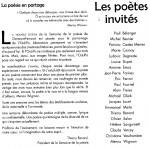Semaine de la ^poésie, Clermont-Ferrand, freixe Alain